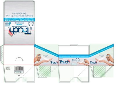 Touch Carton Display Unscented (Touchcartondisplayunscented)