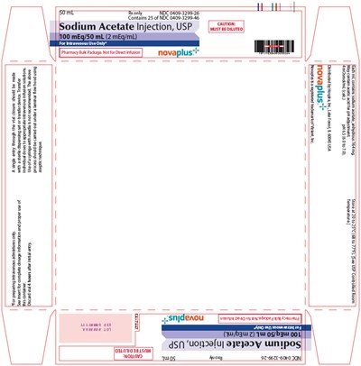 sodium-acetate-04.jpg PRINCIPAL DISPLAY PANEL - 50 mL Vial Tray - sodium acetate 04