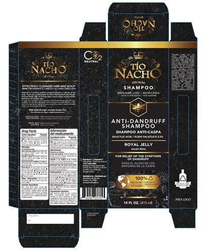 Principal Display Panel (415 ml Bottle Carton)