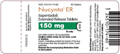 PRINCIPAL DISPLAY PANEL - 150 mg Tablet Bottle Label - nucynta 07