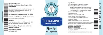Theramine Medical Food-60 Capsules (Theraminemedicalfood 60capsules)