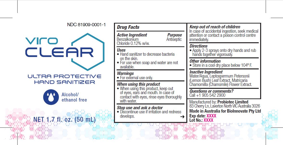 Viroclear- Images NDC81909-0001