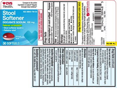 Docusate Sodium 100 mg - docusate sodium 2 tone pur 1