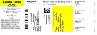 Ibuprofen Tablets 200mg L Perrigo - image 01