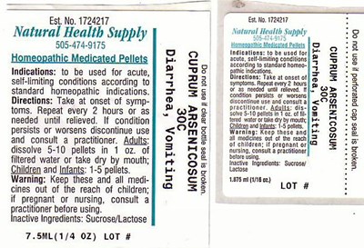 Diarrhea Vomiting 1 Label (Nhs Diarrhea Vomiting 1)