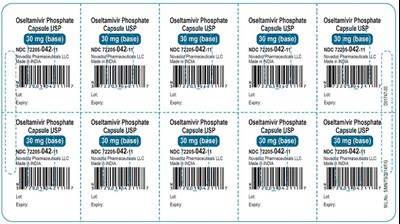Oseltamivir-30mg-10s-blister-foil-label (Oseltamivir 30mg 10s Blister Foil Label)