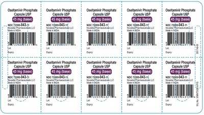Oseltamivir-45mg-10s-blister-foil-label (Oseltamivir 45mg 10s Blister Foil Label)