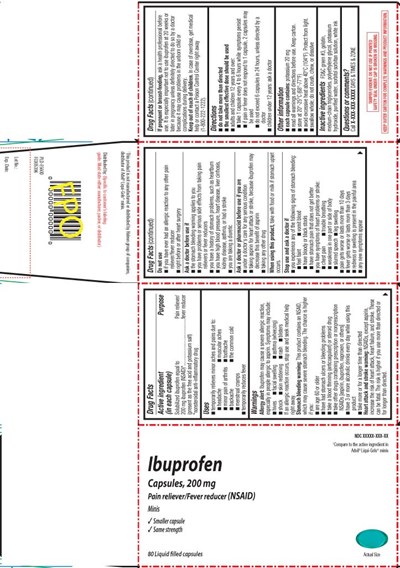 Solubilized Ibuprofen Equal To 200 mg Ibuprofen (nsaid)* (present As The Free Acid And Potassium Salt) *nonsteroidal Anti-inflammatory Drug (Ibuprofen 200 mg Mini Softgels Pur 1)