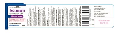 Vial Label (Tobramycin Container Label)