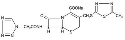 Cefazolin Structure