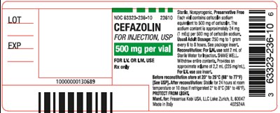Cefazolinvial 236