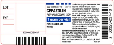 Cefazolinvial 237