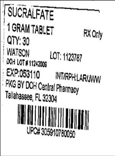 Label Image For 1gm (Sucralfate1gm(watson))