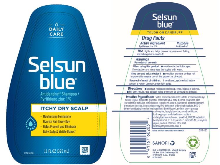 Selsun Blue Anti-Dandruff Shampoo for Dry Scalp - wide 5