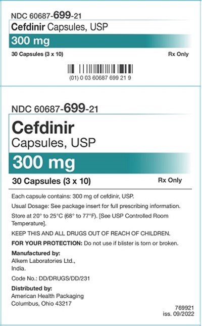 300 mg Cefdinir Capsules Carton (Carton)