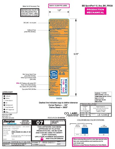 Image Of Tube Label (Front)