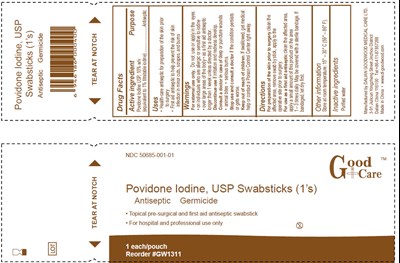 Pis1 (Povidoneiodineswabsticks1per)
