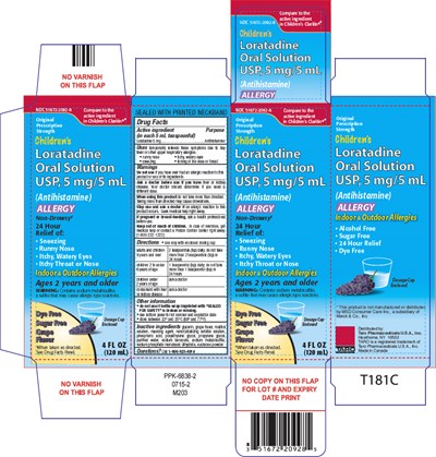 childrens-loratadine-01.jpg Principal Display Panel - 120 mL Bottle Carton - childrens loratadine 01