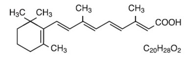 Chemical-structure-tretinoin.jpg (Chemical Structure Tretinoin)