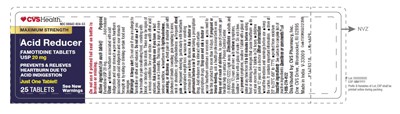 famotidine-20mg-fig1.jpg PACKAGE LABEL-PRINCIPAL DISPLAY PANEL -20 mg (25 Tablets, Container Label) - famotidine 20mg fig1