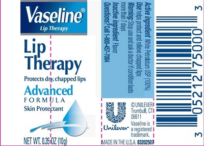 Vaseline Lip Therapy Advanced 0.35 Oz Pdp (Vltadvancedtubepdp)