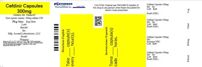 Cefdinir Capsules 300mg (Cef 60s Count00)