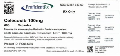 63187-643-60 (Celecoxib 3)