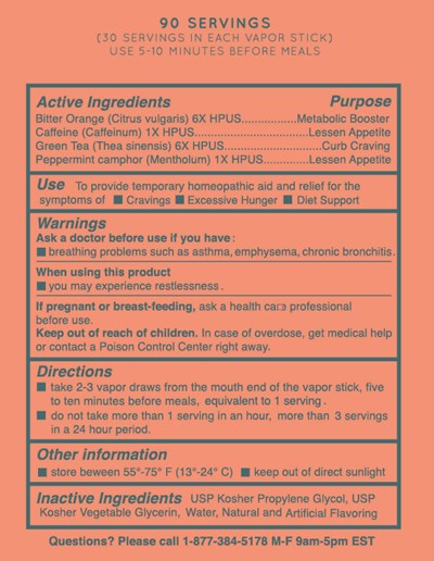 image description - VapergySlim Label