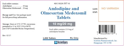 amlo-and-olme-tablets-10-20mg-container-label-1000s.jpg PACKAGE LABEL-PRINCIPAL DISPLAY PANEL - 10 mg/40 mg (30 Tablet Bottle) - amlo and olme tablets 10 20mg container label 1000s