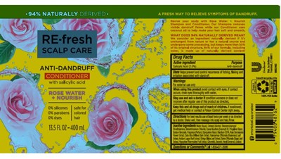 RefreshRoseWaterAntiDandruffCD.jpg Refresh Rose Water AntiDandruff CD - RefreshRoseWaterAntiDandruffCD