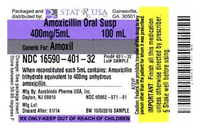 Label Image (Amoxicillin Os Label 401)
