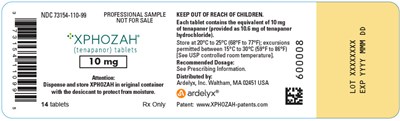 xphozah-10.jpg PRINCIPAL DISPLAY PANEL - 10 mg Tablet Bottle Label - NDC 73154-110-99 - xphozah 10