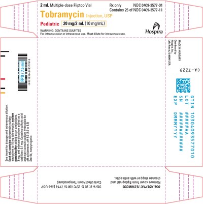 Principal Display Panel (20 mg/2 mL Vial Tray)