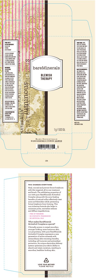 blemish-01.jpg Principal Display Panel - 1 g Jar Carton - blemish 01