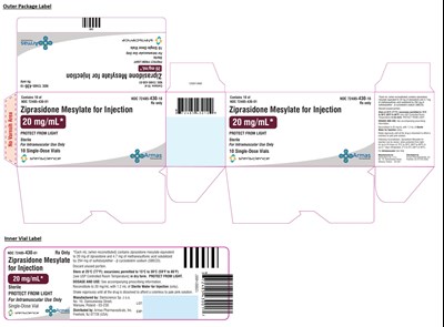 Ziprasidonemesylate20mg (72485430 3)