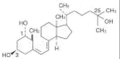 Chemical Structure (Calcitriol 01)