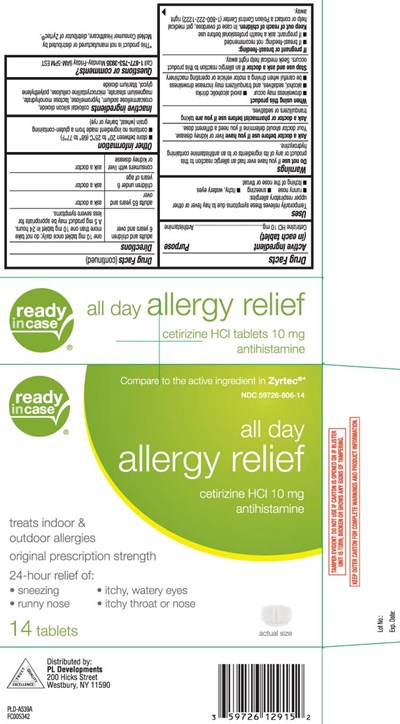 Cetirizine Hci 10 mg (Cetirizine Hci 10 mg Tablets Grn 1)