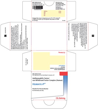 humate-p-10.jpg Principal Display Panel - 10 mL Kit Carton - humate p 10
