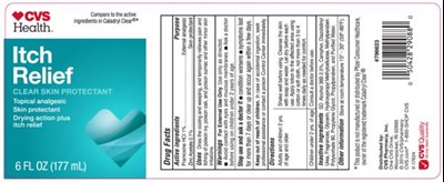 Cvs Healthitch Relief Clear Skin Protectant6 Fl Oz (177 mL) (Cvs Itch Relief 01)