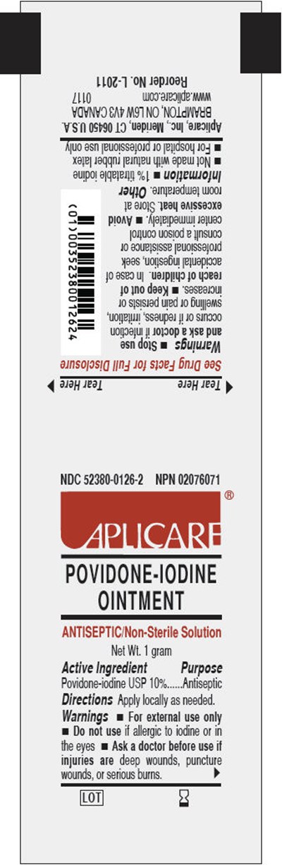 aplicare-01.jpg PRINCIPAL DISPLAY PANEL - 1 gram Ointment Packet - aplicare 01