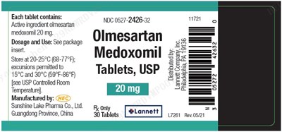 olmesartan-medoxomil-figure-4.jpg 20 mg 30 ct Bottle Label - olmesartan medoxomil figure 4