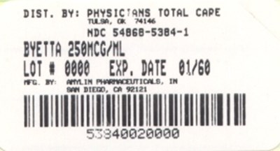 Principal Display Panel (5 mcg package label)
