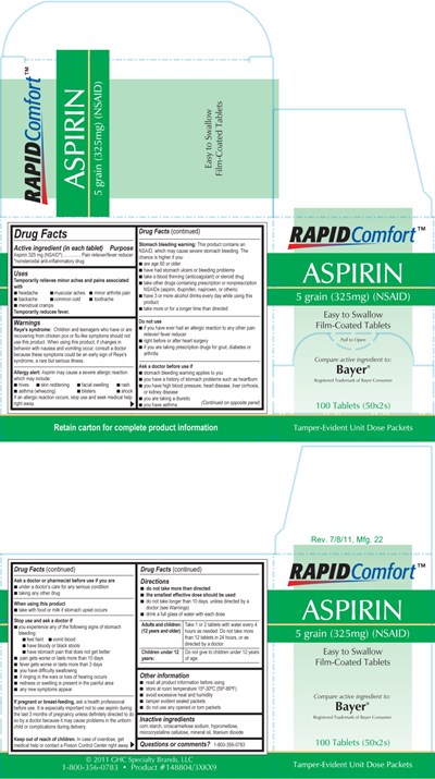 116R LSS -Aspirin 325 mg Label - rap01 0000 01