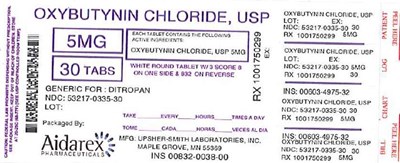 53217-0335_oxybutynin-chloride_5mg (Oxybutynin Chloride 5mg 4)