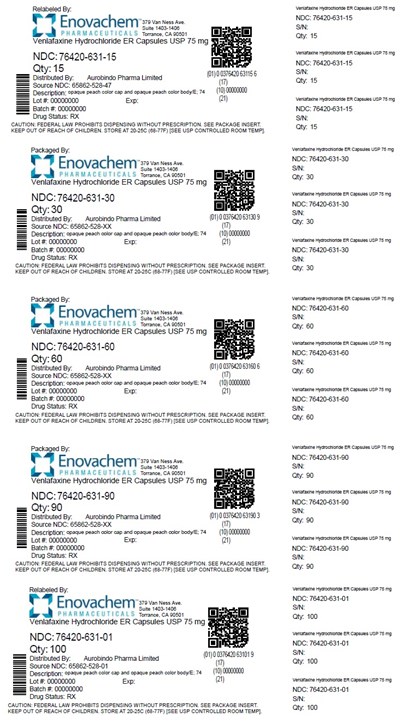 Package Label-principal Display Panel -75 mg (Venlafaxine Fig5)