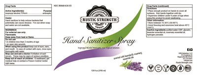 Handsanitizerspray Gallon Scentedlr