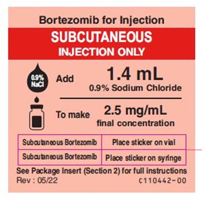 Bortezomib Subcutaneous Sticker (Image 04)