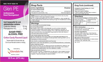 Principal Display Panel (473 mL Bottle Label)
