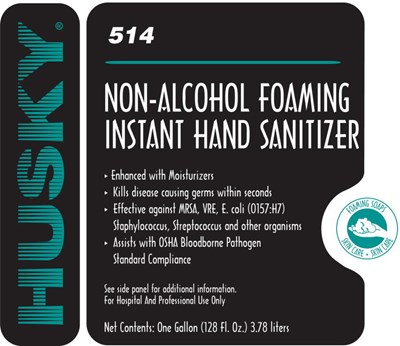 Label Content For 128 Fl. Oz (Husky Nafihs 01)