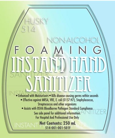 Label Content For 250 mL (Husky Nafihs 03)